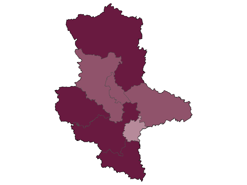 Anteil Zweitstimmen - BSW 