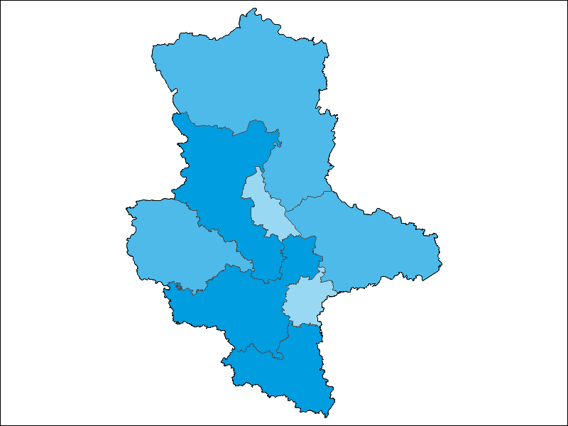 Anteil Zweitstimmen - AfD 