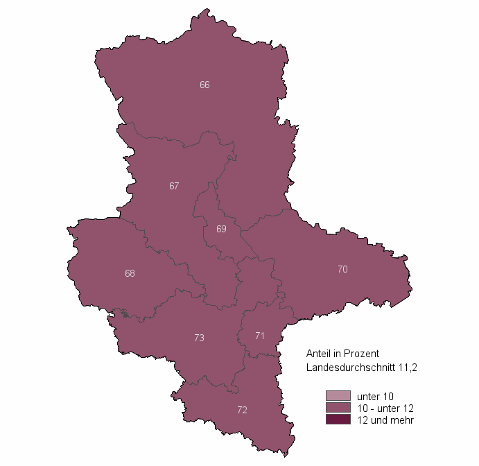 Draufsichtskarte von farbe12