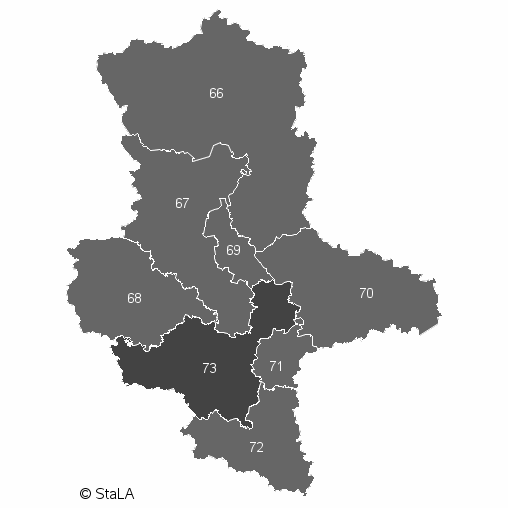 Draufsichtskarte von farbe