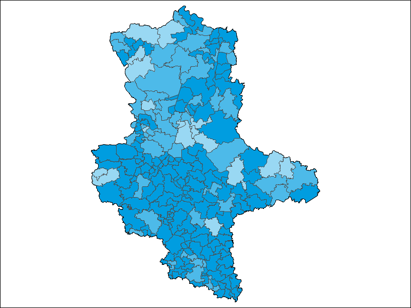 Anteil Stimmen - AfD