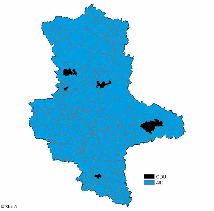 Draufsichtskarte von farbez