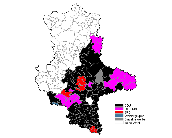 Draufsichtskarte von farbez