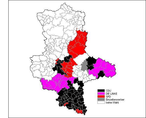 Draufsichtskarte von farbez